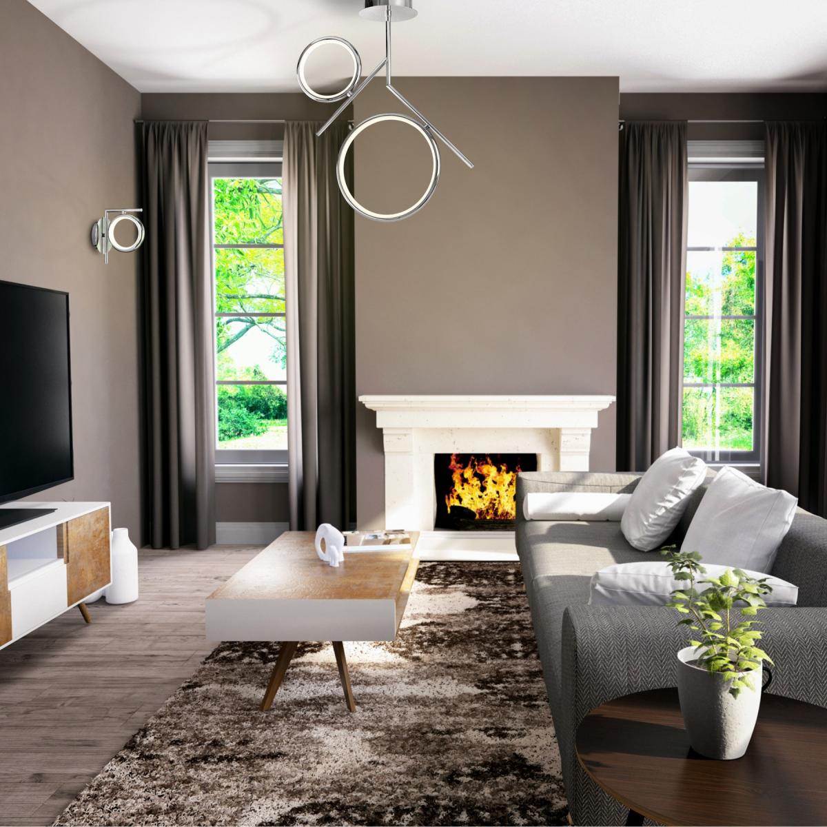 099347 Люстра потолочная MANTRA OLIMPIA 6593 Mantra Olimpia - Вид №1