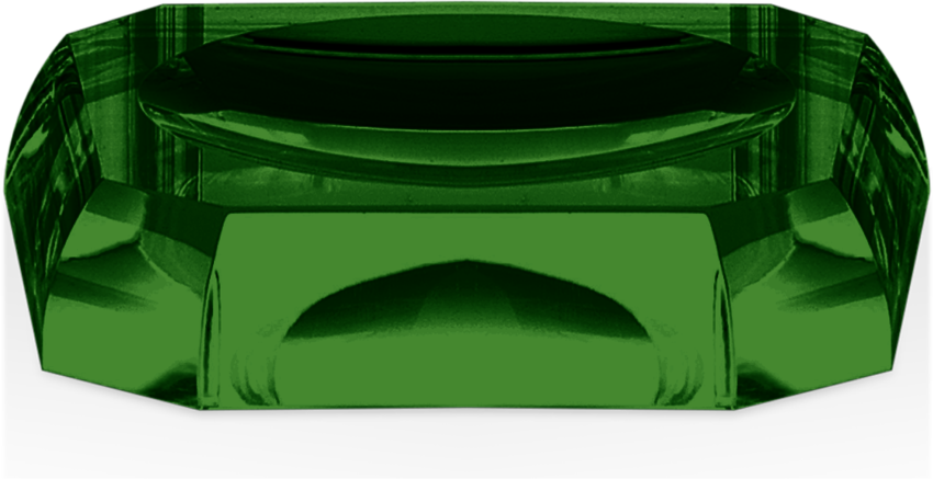 0931696 мыльница KR STS DECOR WALTHER KRISTALL