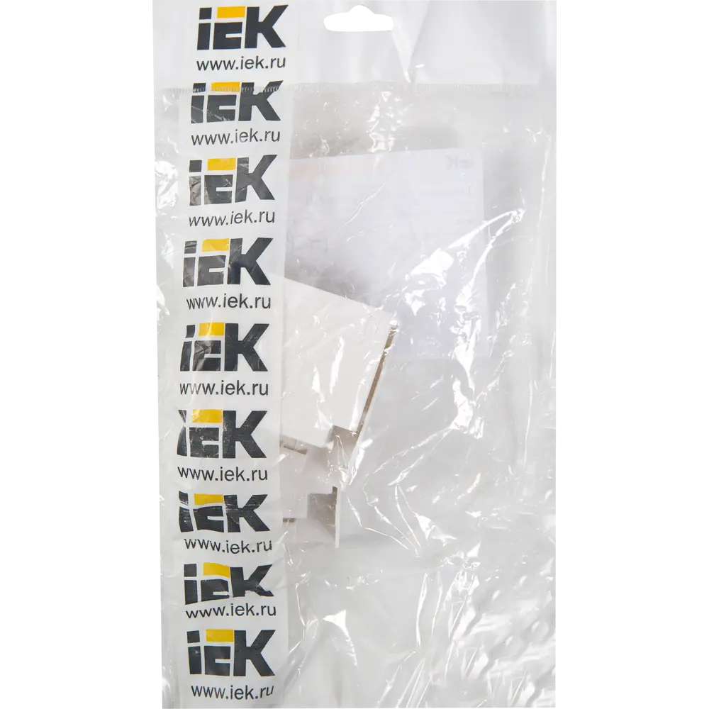 Тройник для кабель-канала IEK КМТ 40x16 мм цвет белый 4 шт. 82377837 STLM-2072102  - Вид №1