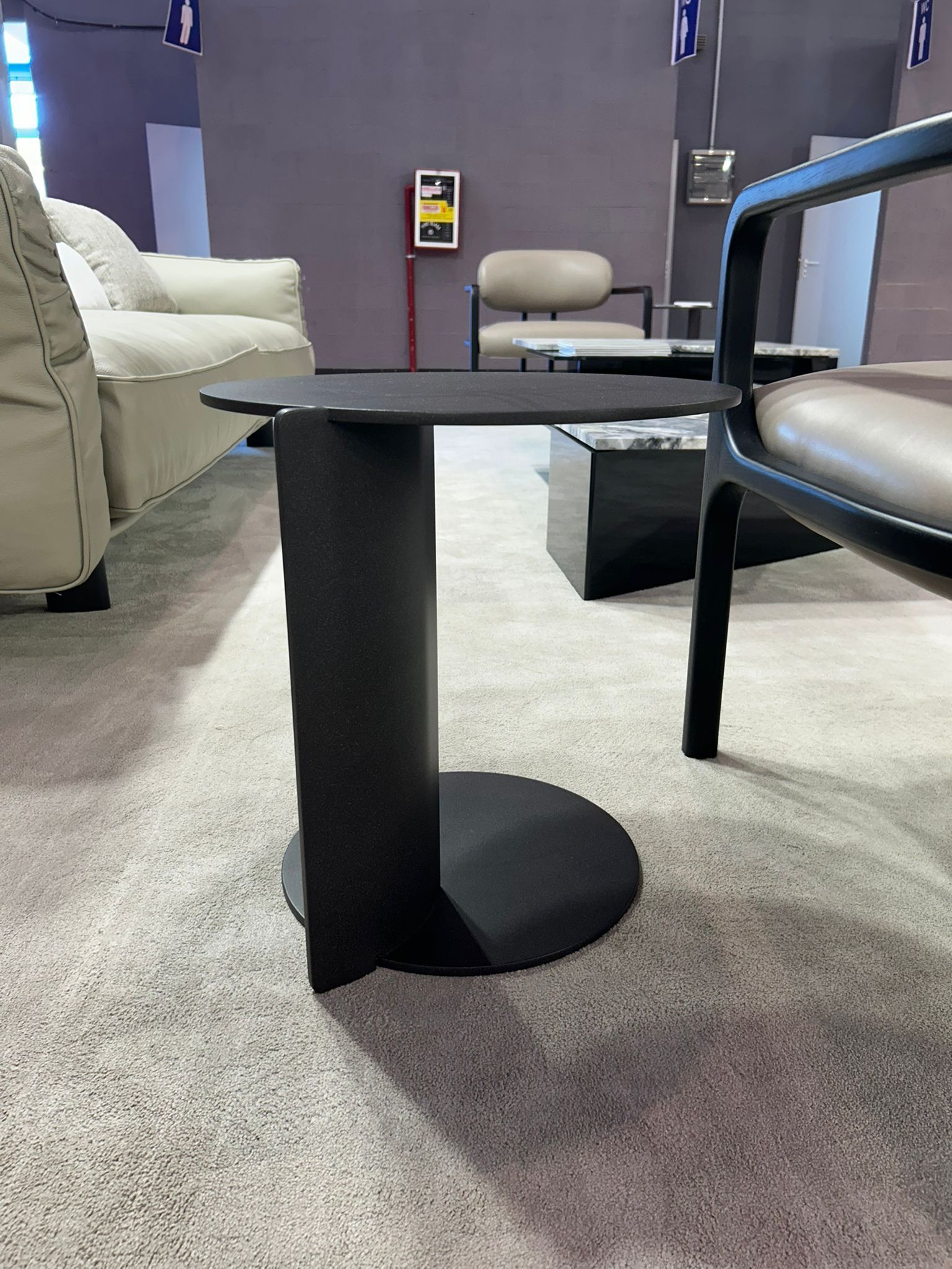 Круглый металлический журнальный столик In Stock Arketipo ARCH-00023009 - Вид №7