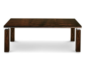 Прямоугольный стол из шпона