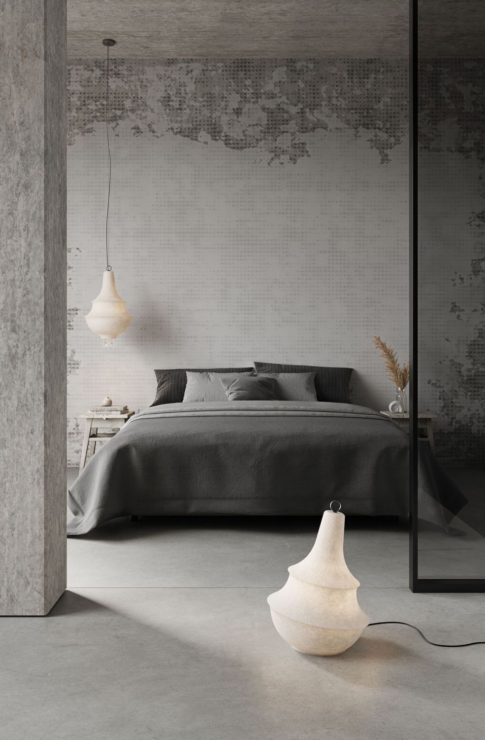 Напольный напольный напольный светильник стеклоткани Karman Lady D ARCH-00023982 - Вид №3