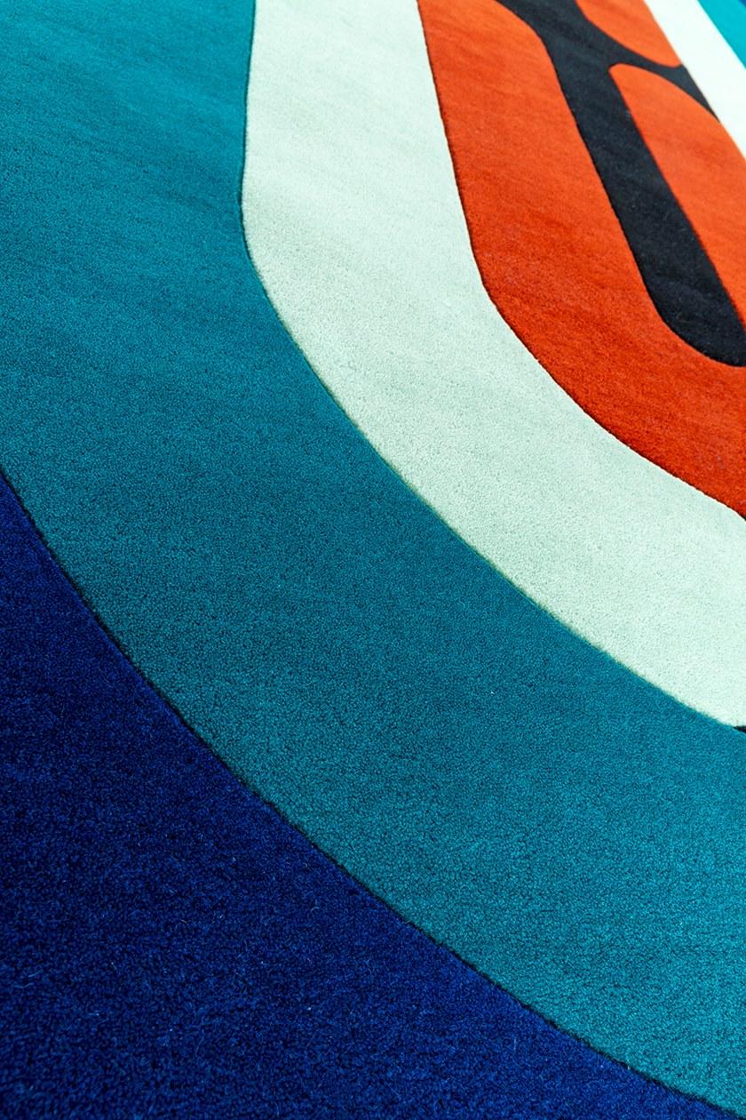 Diacasan Edition Овальный коврик ручной работы из шерсти Christian signorel sun-id-1369522 - Вид №4