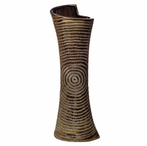 Ваза керамическая коричневая Lab 50 см GARDA DECOR - 045400 Золото