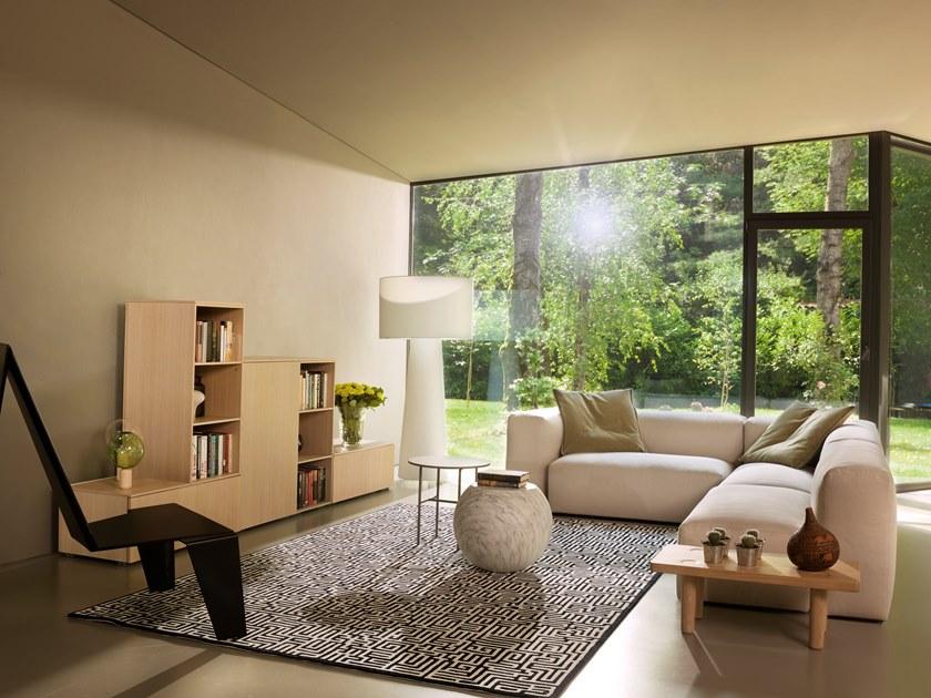 Cappellini Круглый журнальный столик из стекловолокна и смолы  Bg_1  - Вид №4