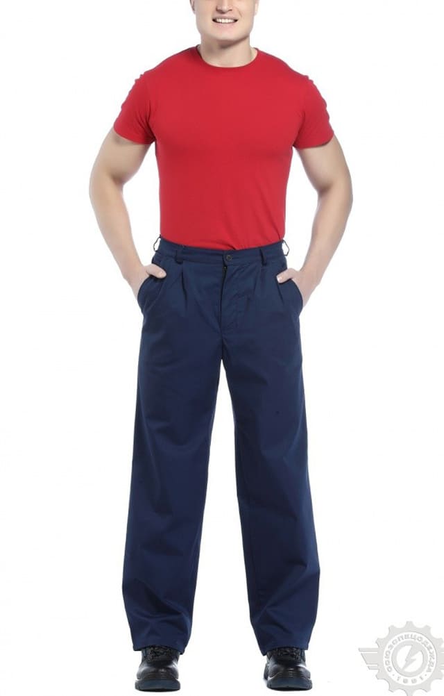65422 Костюм "Труд" темно-синий  Летняя спецодежда  размер 60-62/182-188  - Вид №9