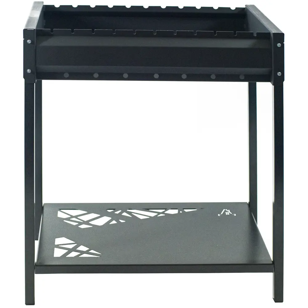 Мангал Дачный сезон Огонек О-60 66x38x80 см сталь черный Santreyd STLM-2038505 - Вид №2