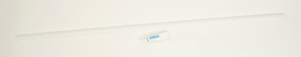 564784 Аксессуар IFO Space, напольный плинтус IFO Space белый, 1200 x 1200 мм, для углов с прямыми дверьми - Вид №3