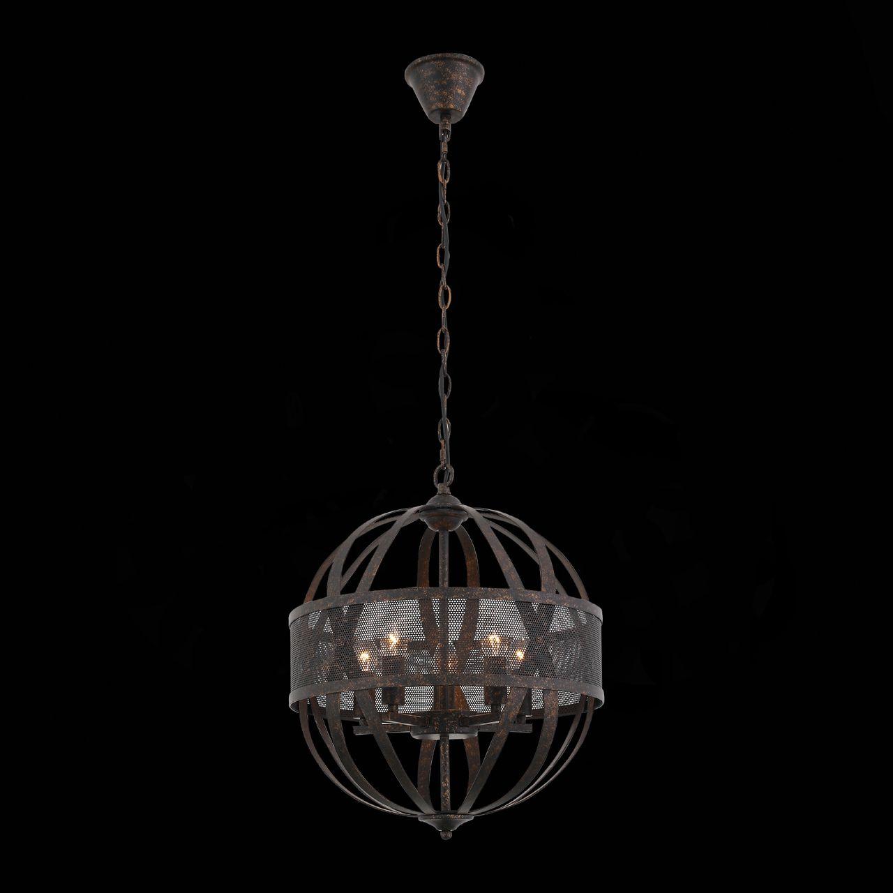 Подвесная люстра ST Luce Legato SL380.403.05 ST LUCE ДИЗАЙНЕРСКИЕ, LEGATO, ШАР 187608 Бронза  - Вид №2