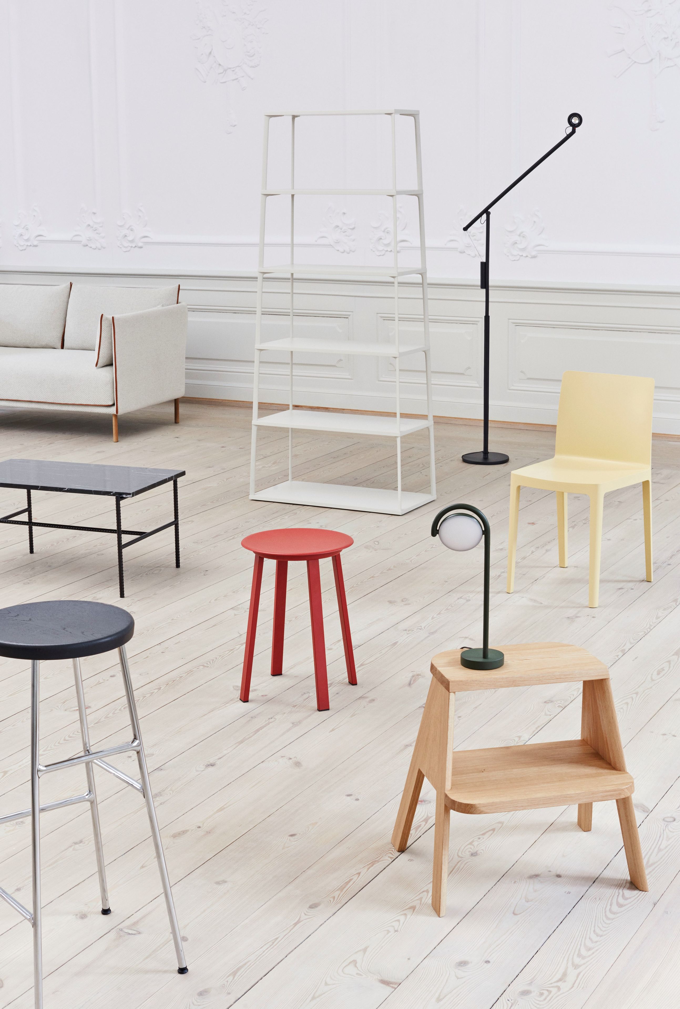 Прямоугольный мраморный журнальный столик Hay арматура ARCH-00107983 - Вид №29