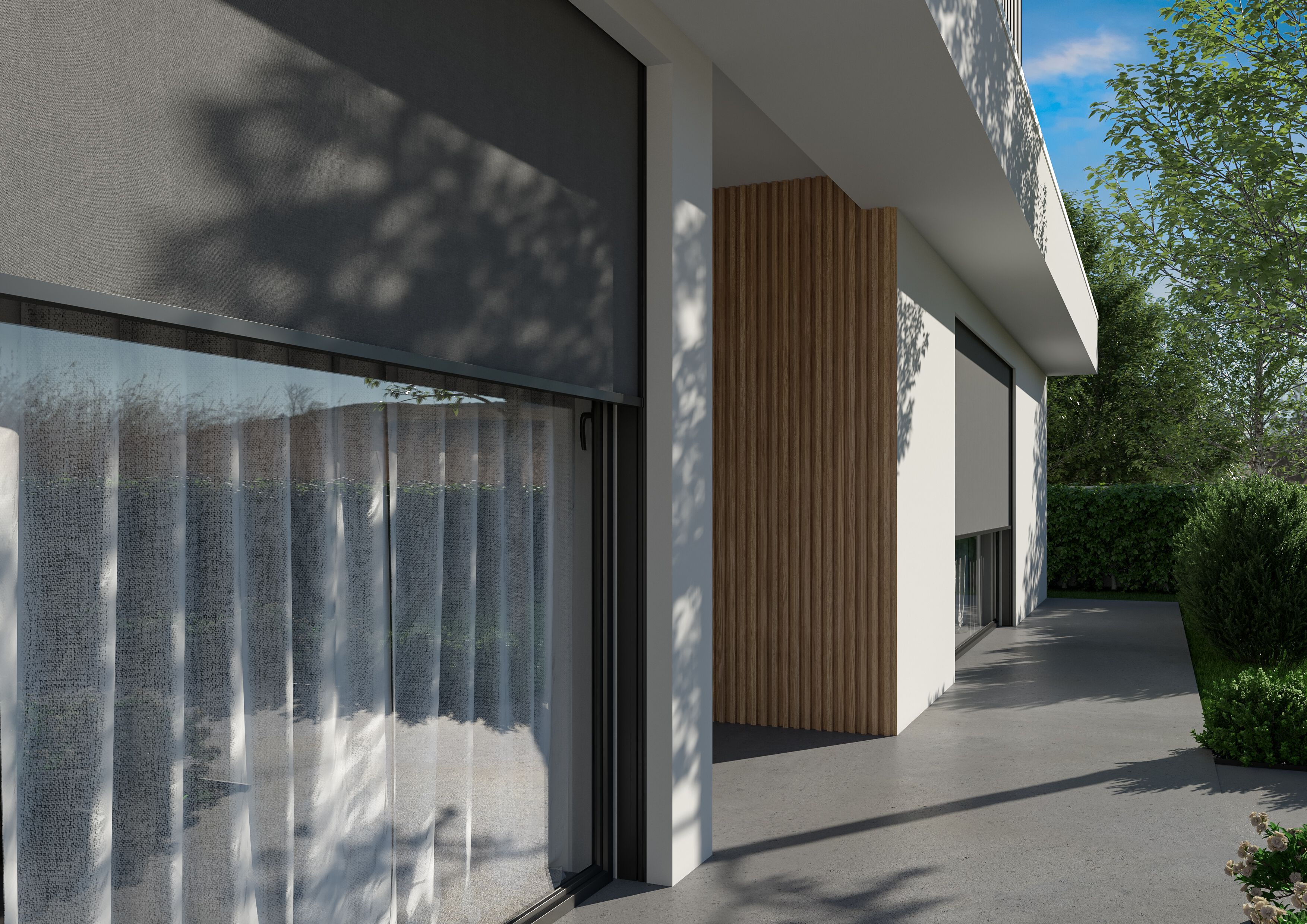 Технический тканевый навес KE Outdoor Design SCREENY ARCH-00083274 - Вид №7