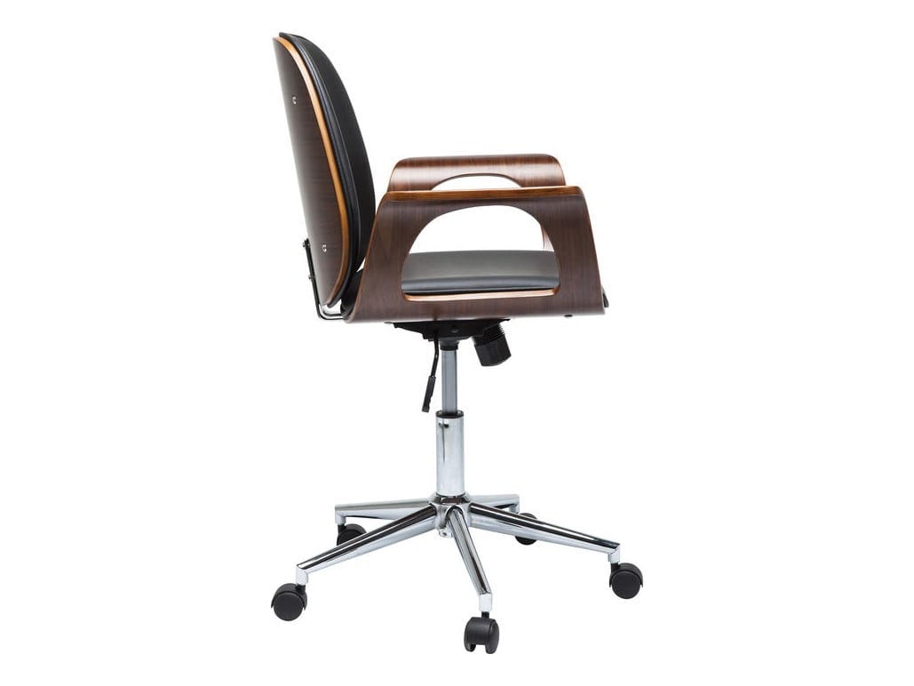 5 спиц подлокотник поворотный операционный офисный стул KARE Design PATRON WALNUT ARCH-00106420 - Вид №2