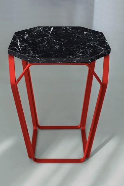 MEMEDESIGN Приставной столик из мрамора по контракту Tray sun-id-1433852 - Вид №2