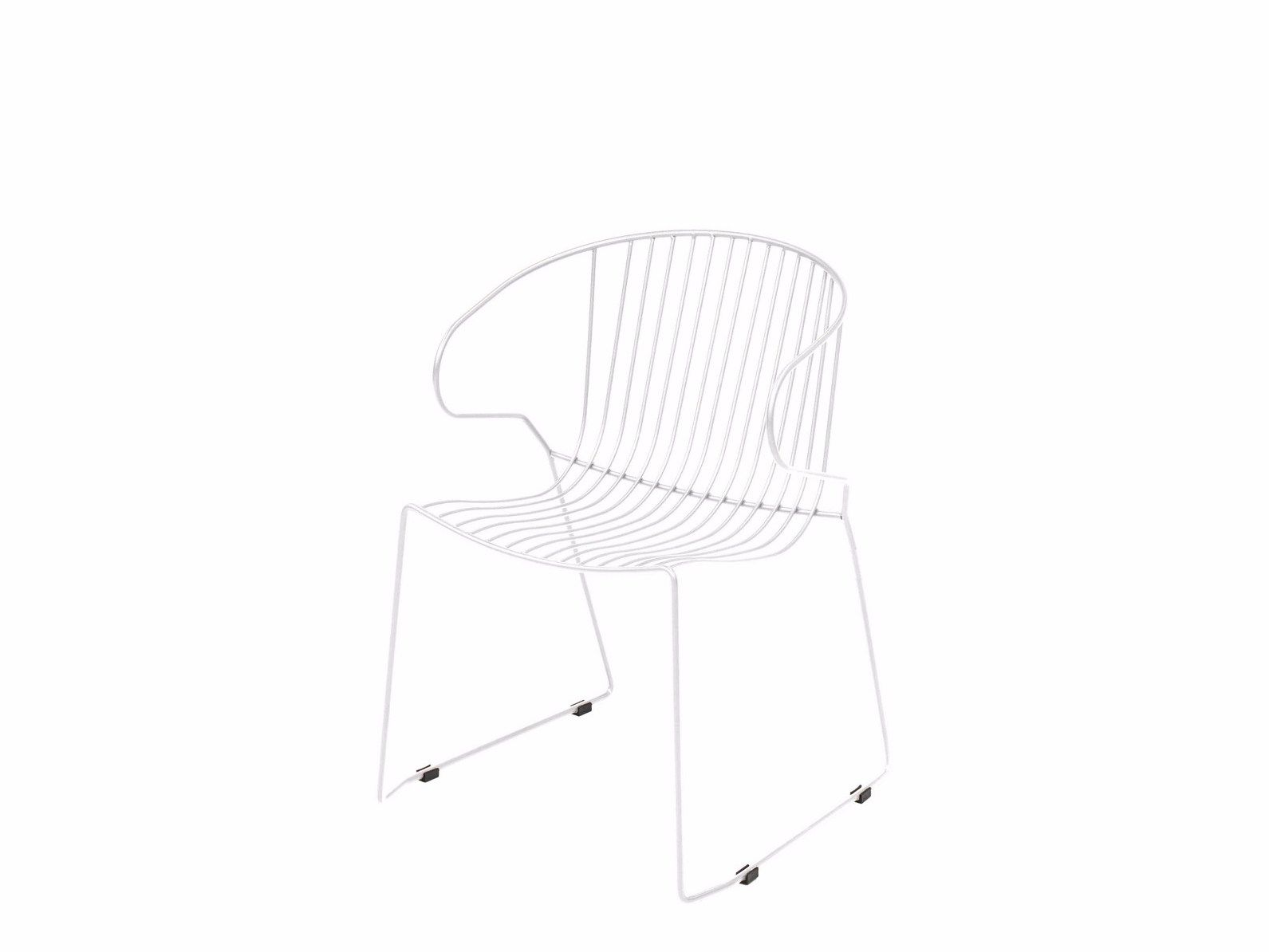 Штабелируемый стальной стул с подлокотниками iSimar Bolonia ARCH-00107047 - Вид №74