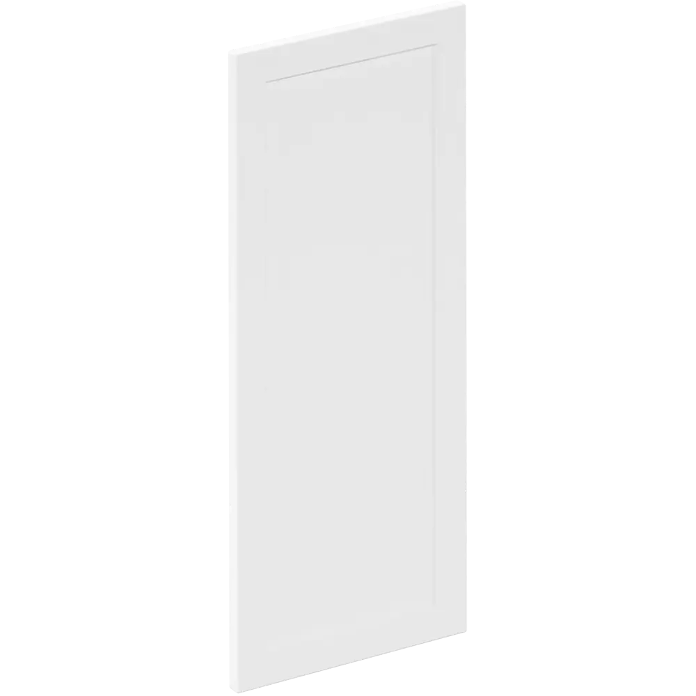 Фасад кухонного шкафа Ньюпорт 32.9x76.5 см KONSENSA МДФ цвет белый Ньюпорт белый STLM-2111993 - Вид №1