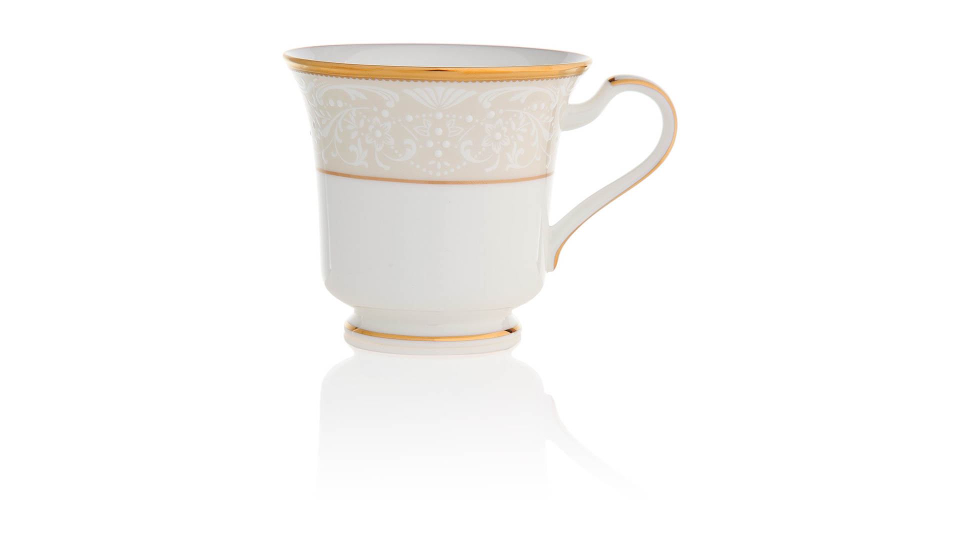 10632938 Noritake Тет-а-тет чайный Noritake "Белый дворец" 2/9 Фарфор костяной  - Вид №2