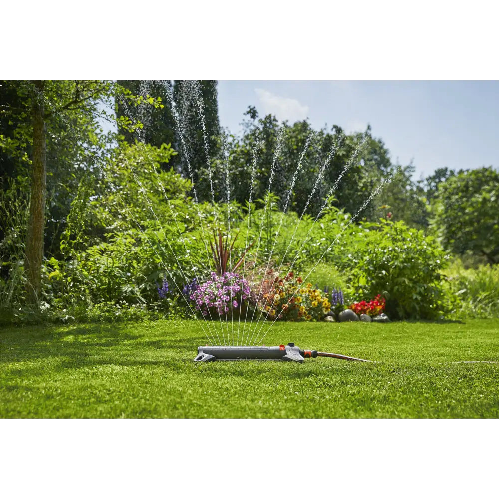 Дождеватель для полива осциллирующий Gardena AquaZoom S 150 (м²) STLM-2029252 - Вид №15
