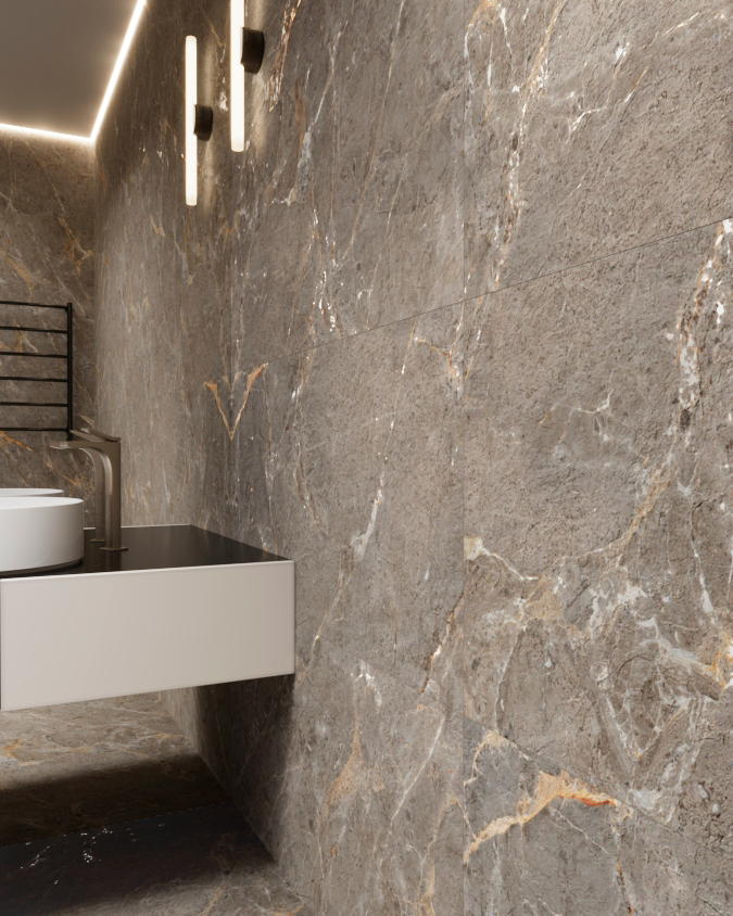 Керамогранит ROYAL GREY 60х120 Arcadia Ceramica GI8006-B - Вид №2