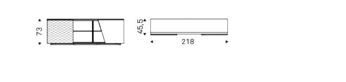 Шкаф с распашными дверями Cattelan italia Aston ARCH-00085398 - Вид №6