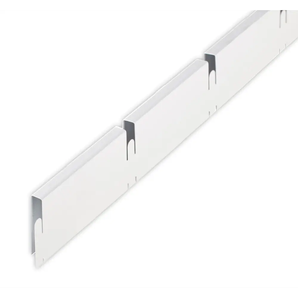 Профиль грильято Албес папа 100x100x40 мм белый 0.6 м STLM-2009402