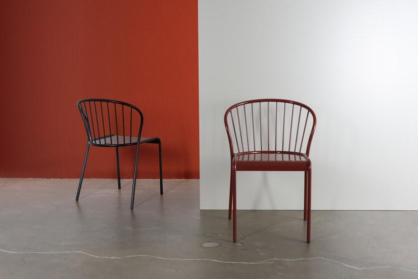 Atipico Садовый стул из окрашенного металла Cannet sun-id-1365435 - Вид №4