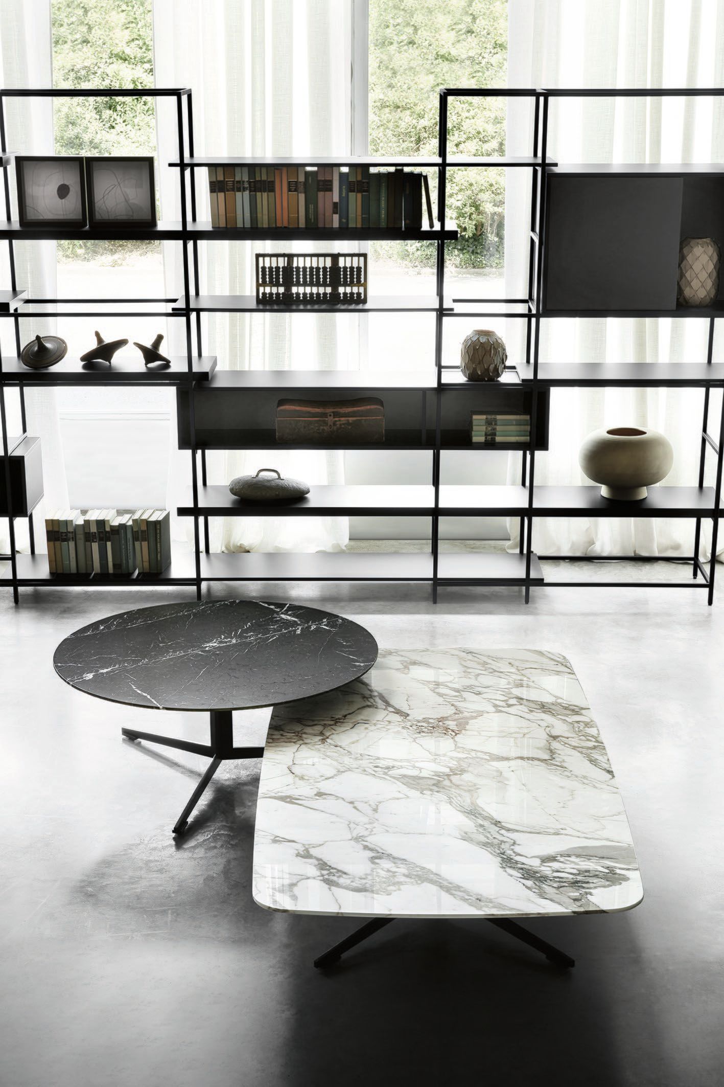 Прямоугольный журнальный столик из термообработанного дуба Lema OYDO ARCH-00046267 - Вид №2