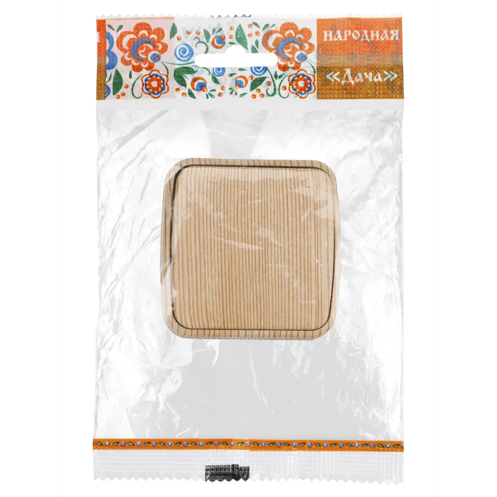 Выключатель накладной TDM Electric Дача с текстурой сосны 89376333 STLM-1104523 - Вид №5