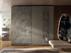 Модульный шкаф с раздвижными дверями