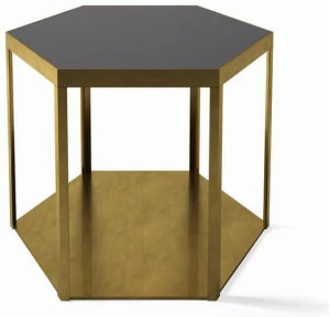 MARIONI Низкий хрустальный журнальный столик для гостиной Mel 02830b/c