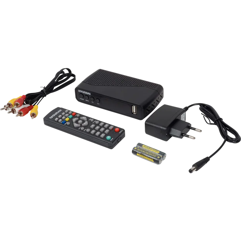 Ресивер DVB-T2 Hyundai H-DVB500 Santreyd STLM-2026976 - Вид №2