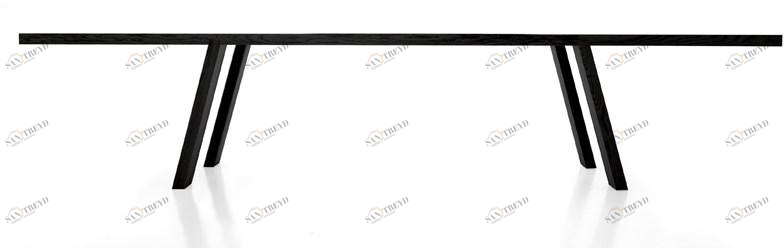 Porro Прямоугольный деревянный стол sun-id-1460095