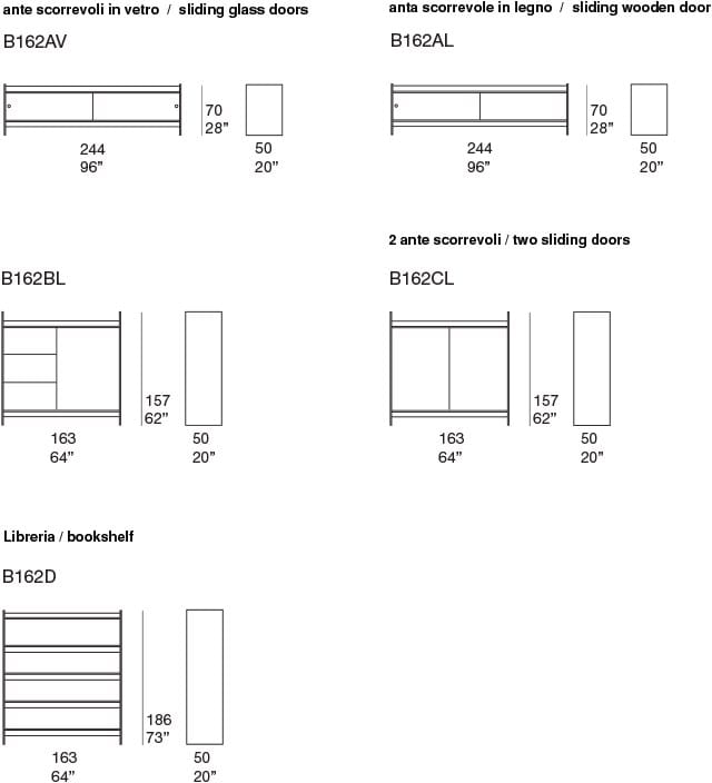Шкаф с раздвижными дверями Paola Lenti EUCLIDE ARCH-00089921 - Вид №1