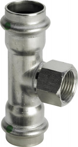 Viega Тройник Sanpress Inox 2317.2 (449506)