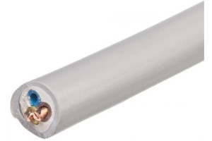 15547452 Кабель NYM 3x2.5 ГОСТ бухта 10м 21342 КвантКабель