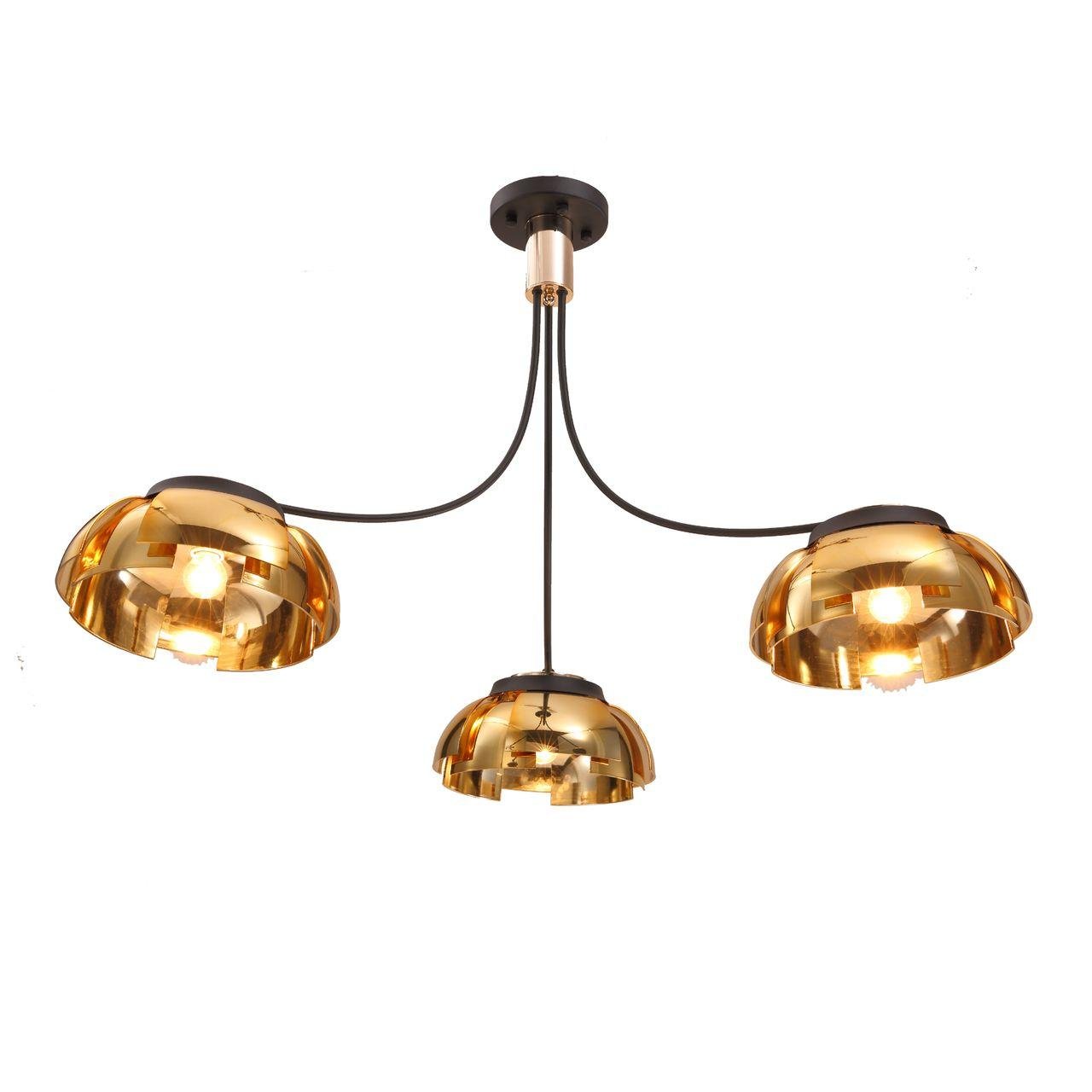 Подвесная люстра ST Luce Loto SL817.422.03 ST LUCE ДИЗАЙНЕРСКИЕ, LOTO 138198 Золотой  - Вид №2