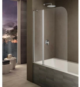 Provex Industrie Складная перегородка для ванны из закаленного стекла Look