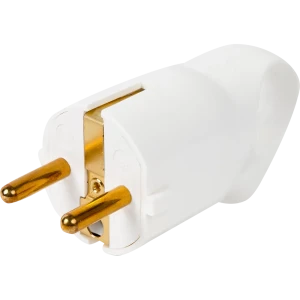 Вилка с заземлением Legrand Элиум с кольцом 230 В цвет белый 13296672 STLM-2152338