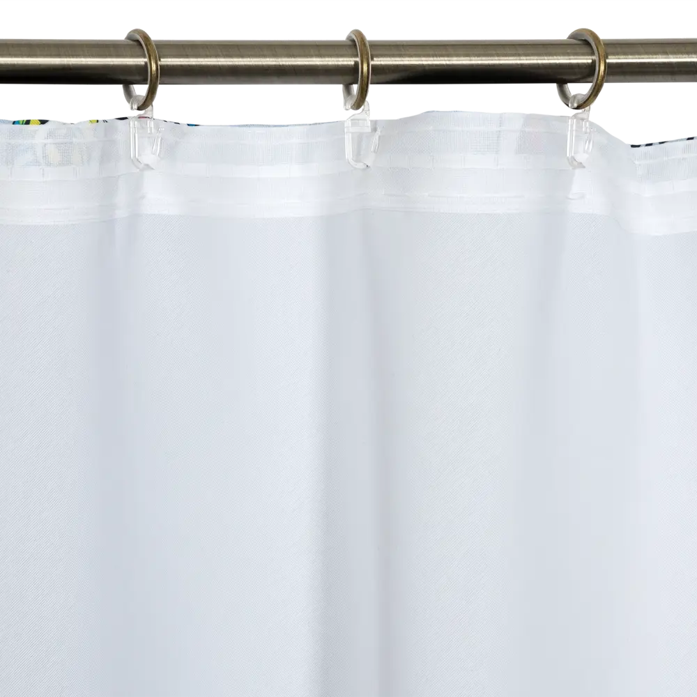 Штора на ленте «Кеды» 145х260 см цвет серый SEASONS STLM-2036249 - Вид №3