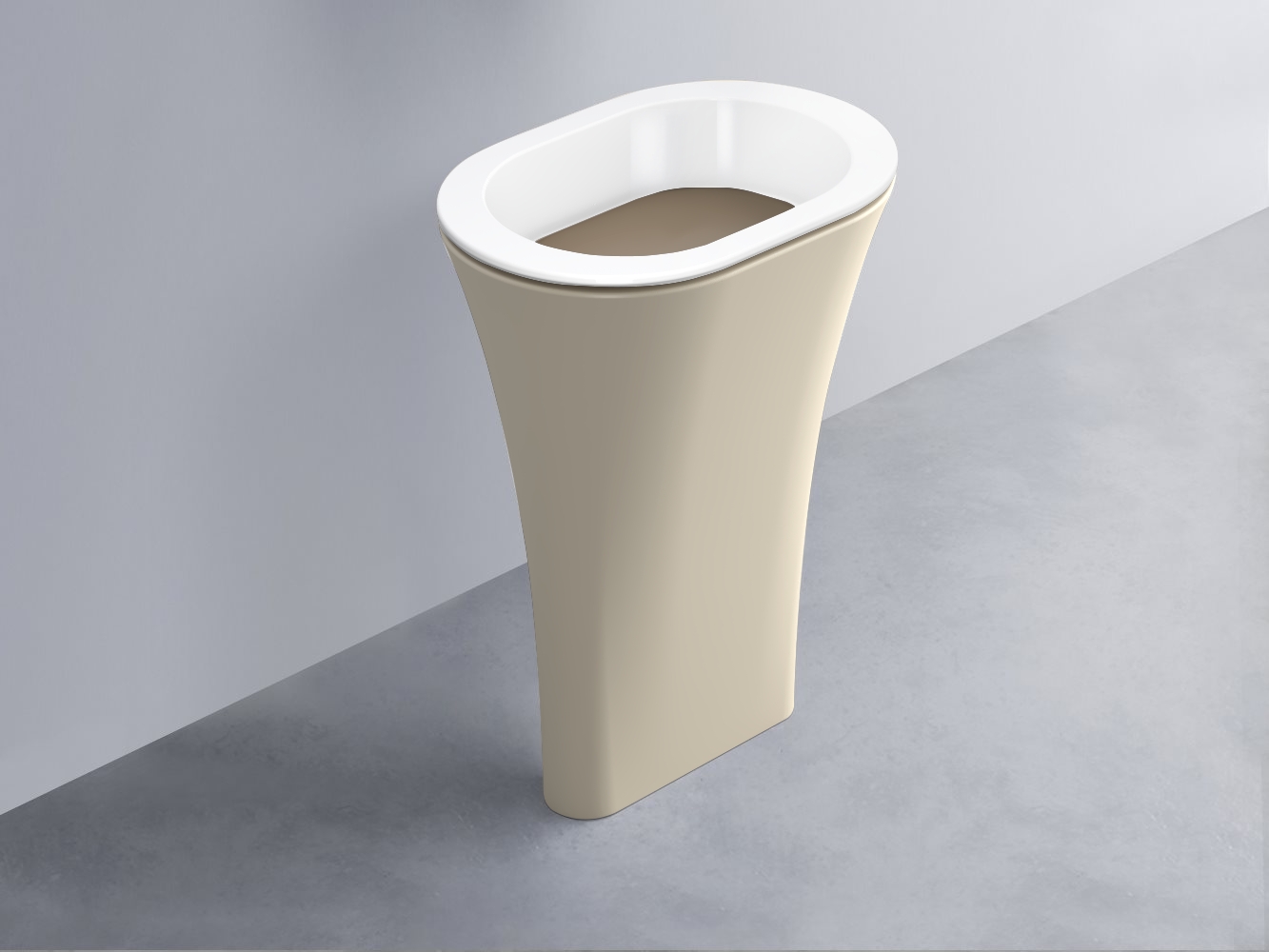 AMLA65-BL+AMPILO-AN+AMCOLO-LN Раковина Amedeo Ovale отдельностоящая cielo Enjoy + Amedeo Ceramica Cielo