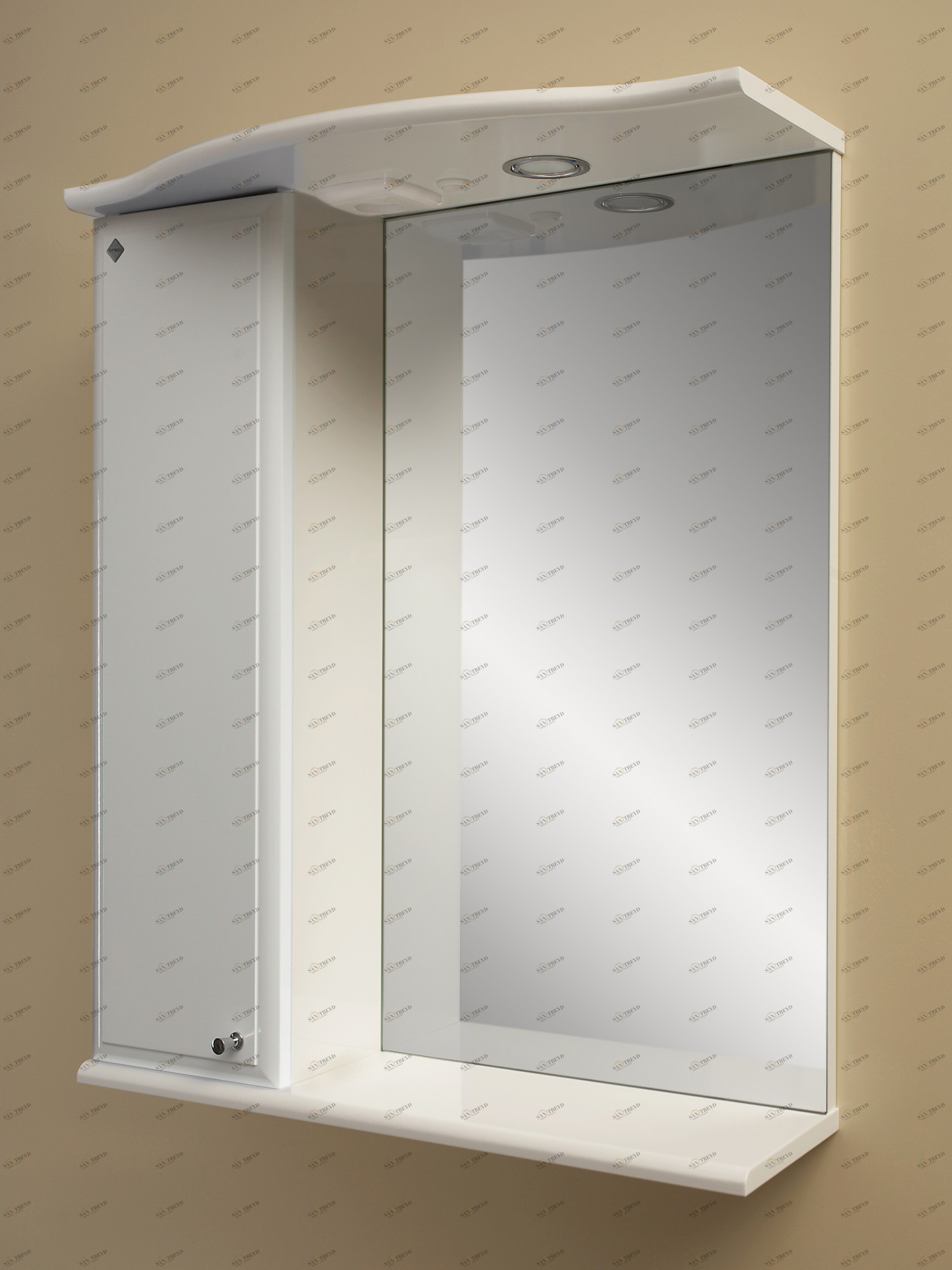 Зеркало Квадро 07 левое Santreyd 1028