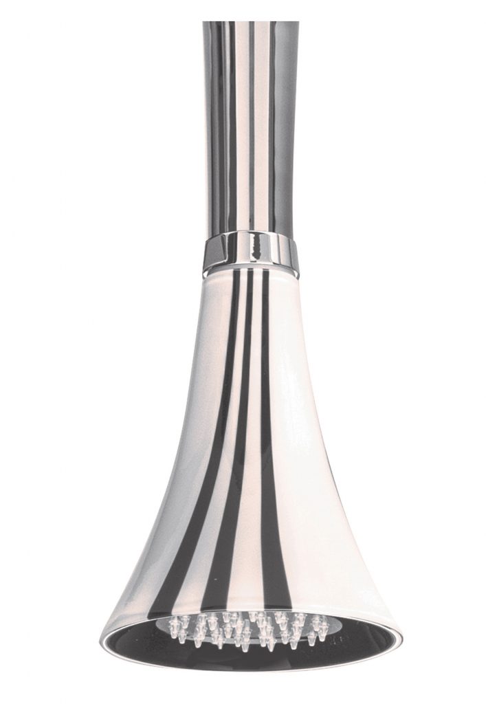 60961/88 СТЕКЛО МУРАНО / СТЕКЛО МУРАНО Ø 100 мм. лейка для душа из настоящего муранского стекла. Bongio Wellness 60961/88 VETRO DI MURANO/MURANO GLASS