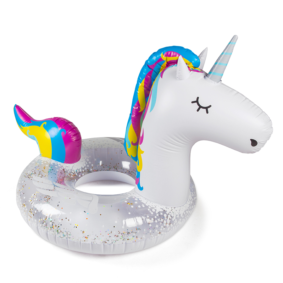 BMPF-0065 Круг надувной , unicorn glitter BigMouth 