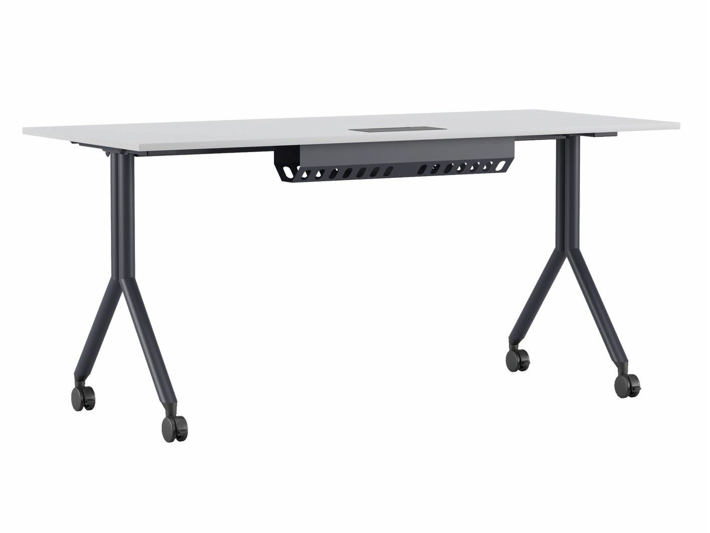 Ламинированный стол с откидной крышкой и системой кабельных втулок Ersa Gavina ARCH-00093879