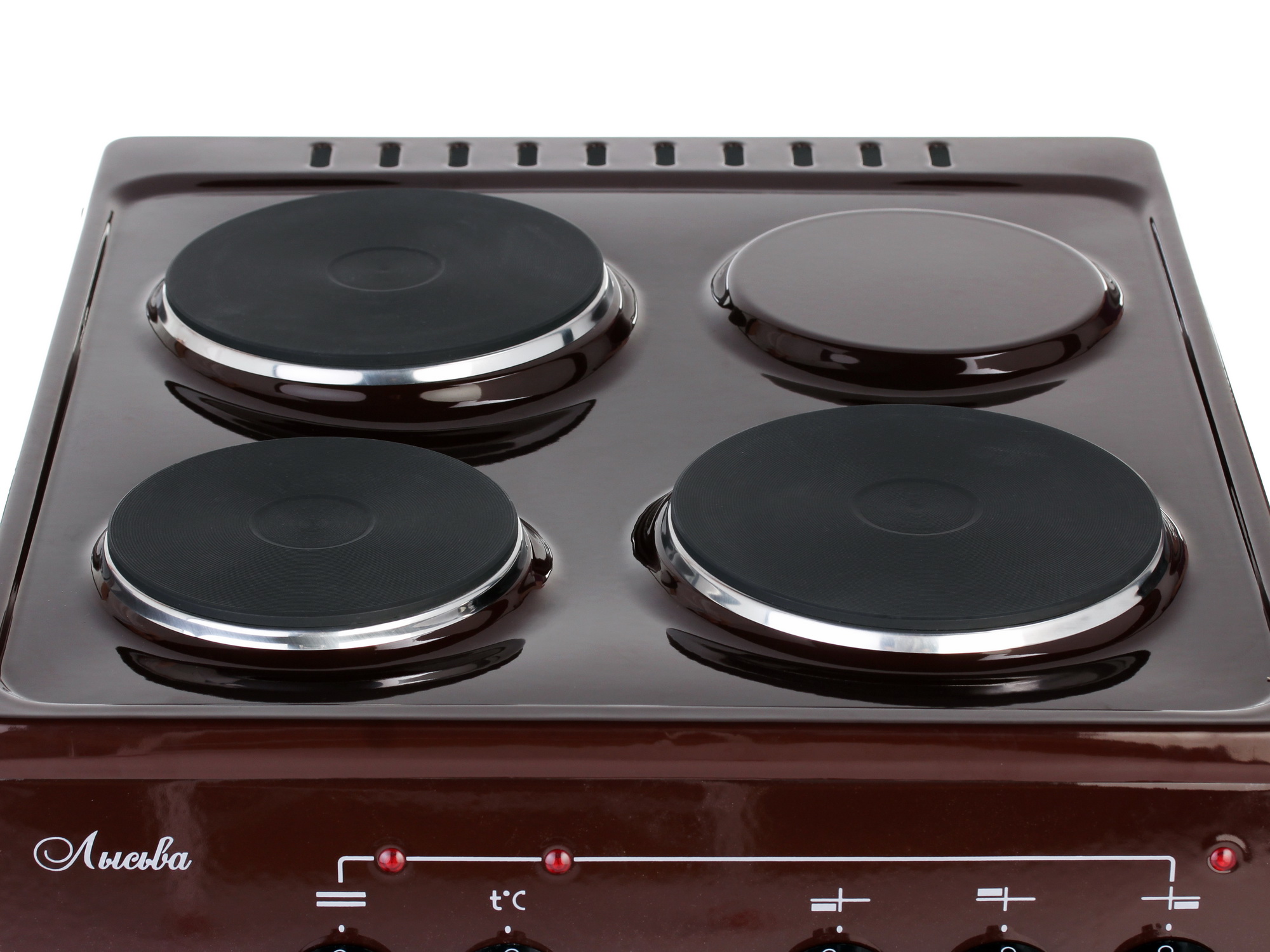 1033224 Электрическая плита Лысьва ЭП 301 коричневый STDN-0072984 - Вид №5