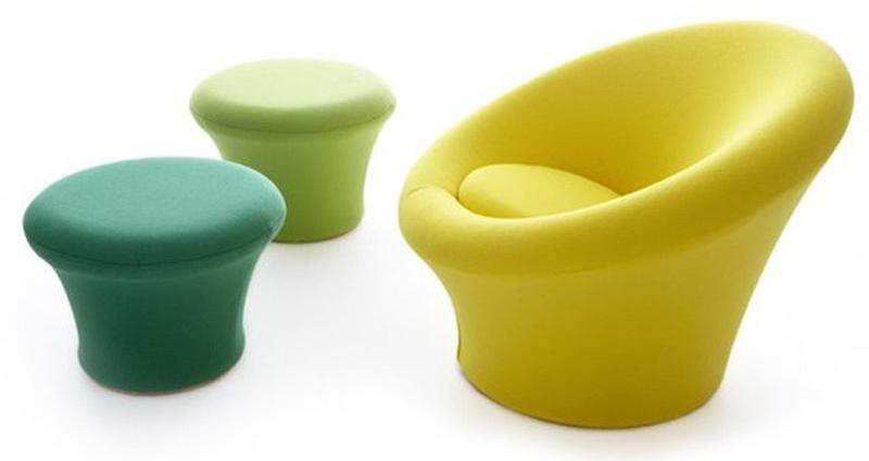 Artifort Пуф из ткани Mushroom sun-id-1496081 - Вид №2