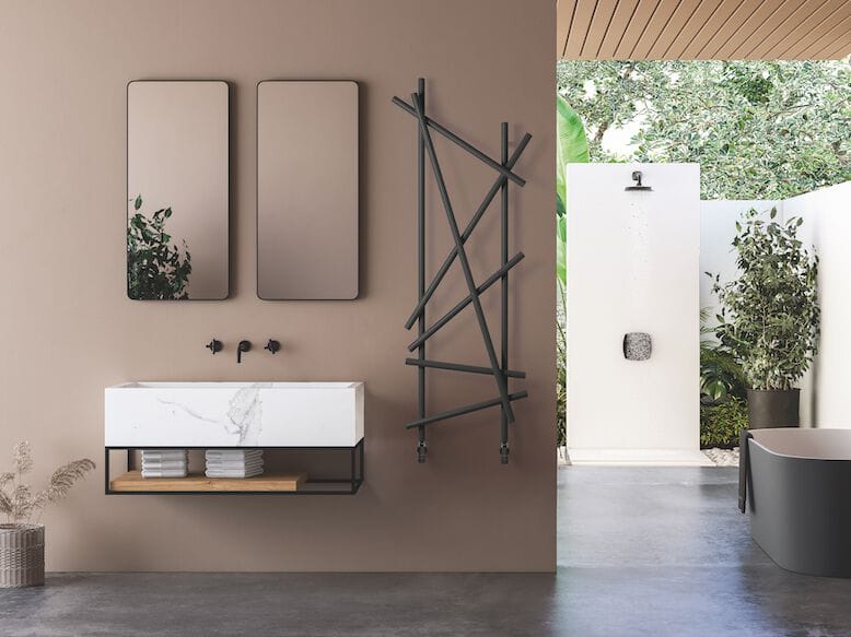 Настенный стальной полотенцесушитель SCIROCCO H дизайн ARCH-00125001 - Вид №1