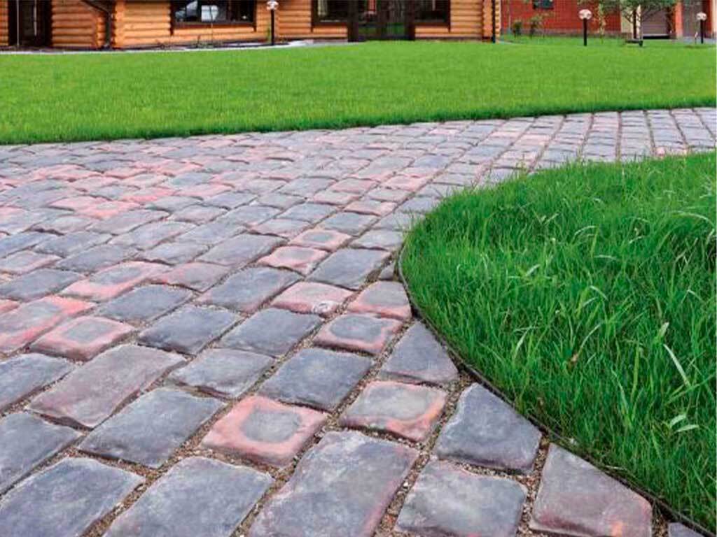 Пластиковый бордюр 45 мм, длина 1 м ГеоПластБорд GPBST-45 - Вид №20