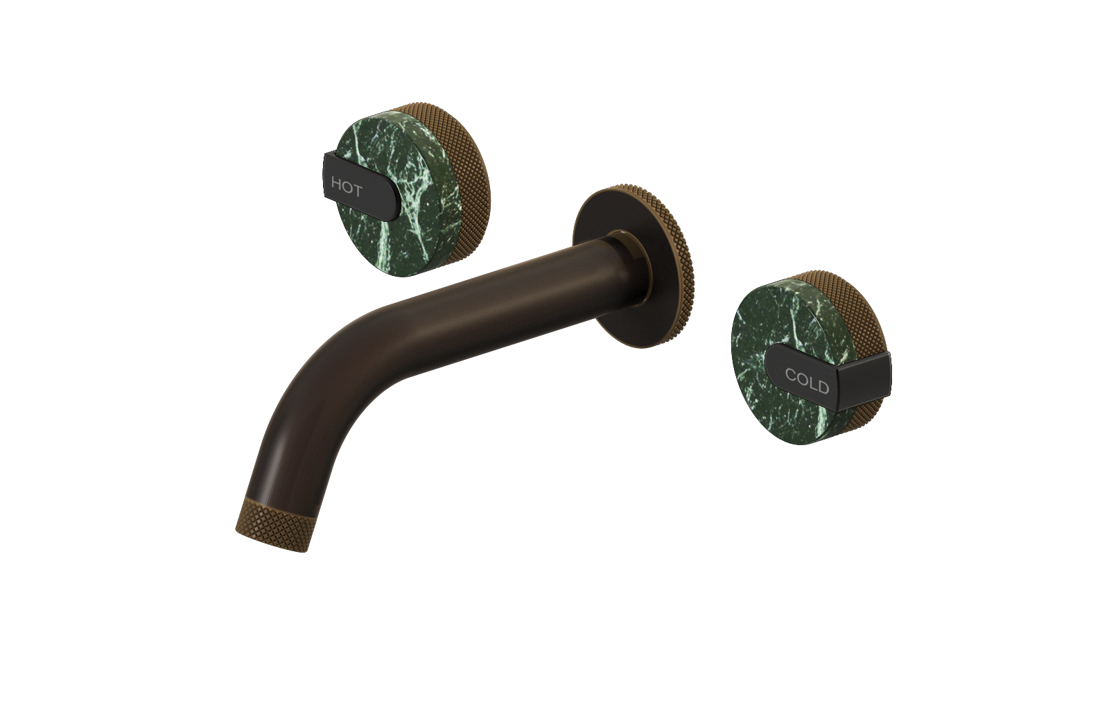 E-11530-R2MG-L1MBK-OB Смеситель для умывальника из 19,1см носикем (внешняя часть) GRAFF MOD+