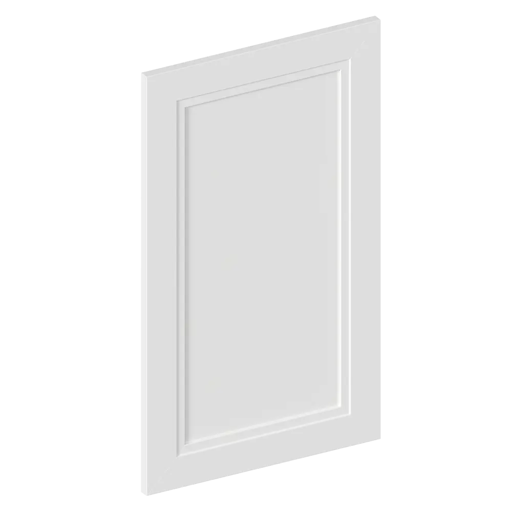 KONSENSA Фасад Котлас белый матовый для кухни в неоклассическом стиле 89387724 STLM-1578773 - Вид №1