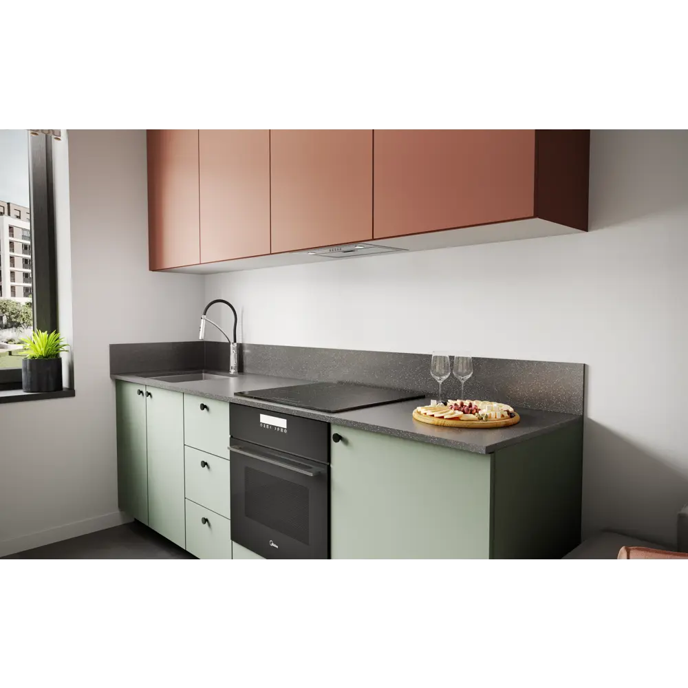 Фальшпанель для кухонного шкафа Тара 58x214.4 см KONSENSA МДФ цвет терракотовый 89389072 STLM-2203907  - Вид №7